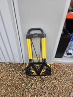 Uitschuifbaar transportkarretje van stanley ,,, 25€, Doe-het-zelf en Bouw, Transportwagens, Ophalen, Gebruikt, Transportkar