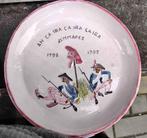 Plat Jemmapes 1792 en céramique de dour signe Georges jori, Enlèvement ou Envoi