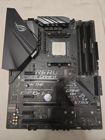 Ryzen 5 5600 + rog b450f + 32g ram beschikbaar voor biedingen