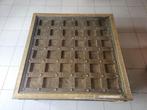 Mooie unieke salontafel, Ophalen, Gebruikt, 50 tot 100 cm, Vierkant