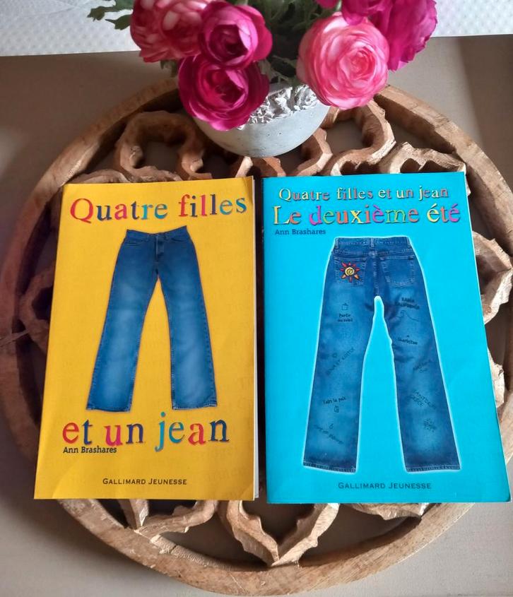 Quatre filles et 1 jean - Saga complète, Boeken, Kinderboeken | Jeugd | 13 jaar en ouder, Gelezen, Ophalen of Verzenden