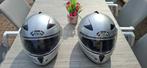 2X Helm moto als nieuw, Motoren, Systeemhelm, Dames, Tweedehands, Ophalen