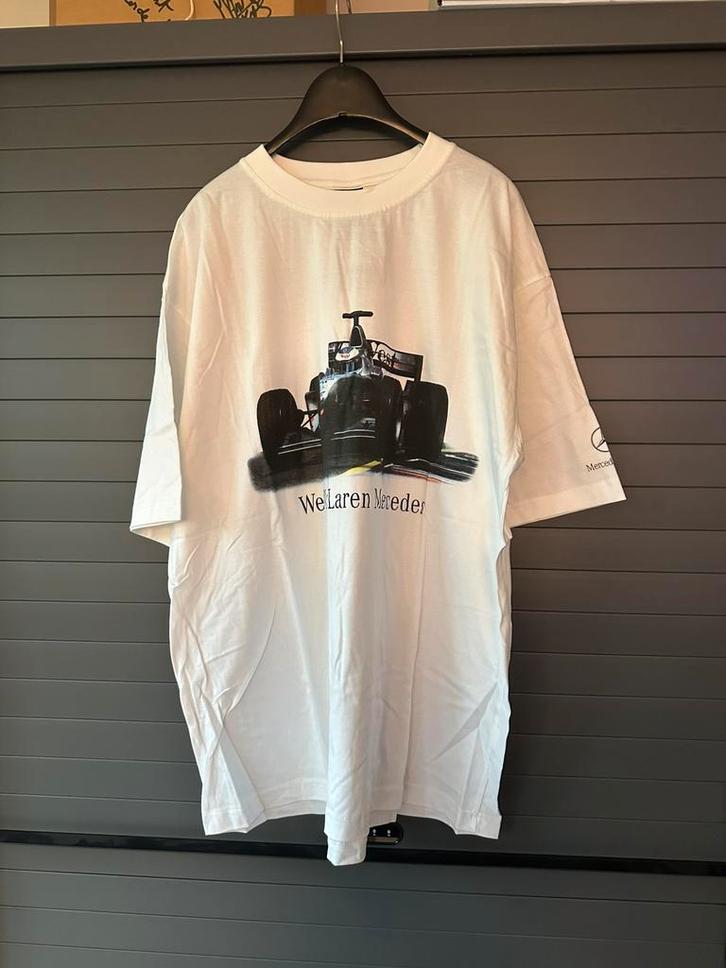 T-shirt officiel Mercedes-Benz CollectionMotorsport Häkkinen, Collections, Marques automobiles, Motos & Formules 1, Comme neuf