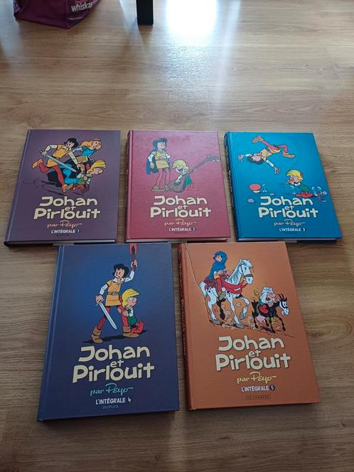Bd intégrale johan et pirlouit complet !!, Boeken, Stripverhalen, Zo goed als nieuw, Complete serie of reeks, Ophalen of Verzenden