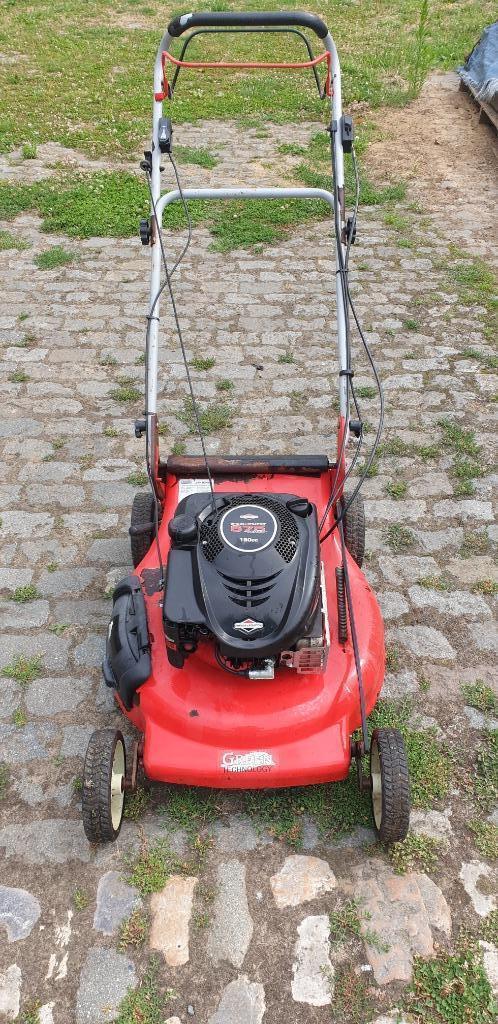 Green Technology 4 T grasmaaier, Tuin en Terras, Grasmaaiers, Gebruikt, Benzine-grasmaaier, 50 cm of meer, Ophalen