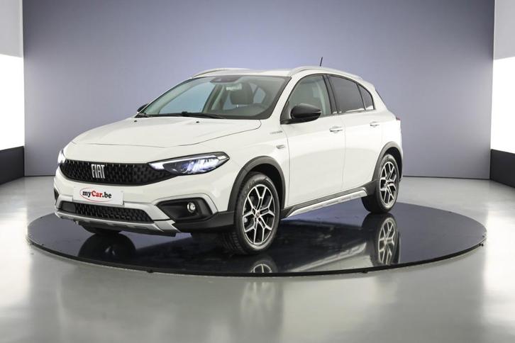 Fiat Tipo Cross 1.0i // Carplay, Adaptive Cruise Control, Auto's, Fiat, Bedrijf, Te koop, Tipo, ABS, Adaptive Cruise Control, Airbags