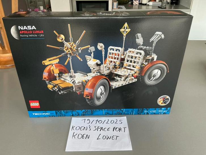 Lego Technic 42182 NASA Apollo Lunar Roving Vehicle, Kinderen en Baby's, Speelgoed | Duplo en Lego, Nieuw, Lego, Complete set