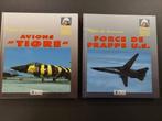 2 livres cartonnés : pilotes de TIGRE / force de frappe US, Collections, Comme neuf, Enlèvement ou Envoi
