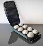 set van 4 x 2 « jeu de boules »/petanque ballen, Sport en Fitness, Ophalen of Verzenden, Gebruikt