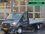 Ford Transit 165pk Open laadbak Dubbellucht Pritsche Trekhaa, Auto's, 1995 cc, 4 cilinders, Lederen bekleding, Bedrijf