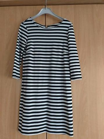Vila tricot zwart wit gestreept kleedje  beschikbaar voor biedingen