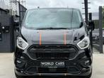 Ford Transit Custom 2.0 TDCi L2H1 SPORT 185CV TVAC*BTWIN/ DI, Auto's, Ford, Voorwielaandrijving, 4 cilinders, Zwart, Leder
