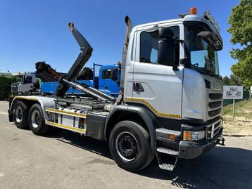 Scania G450 6x4 6x4 HAAKSYSTEEM AJK 20T - 5760mm - 3m90 WB - beschikbaar voor biedingen