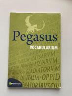 Pegasus vocabularium, in zeer goede staat!, ASO, Ophalen of Verzenden, Latijn, Zo goed als nieuw