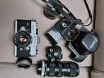 CANON FT QL spiegelreflex camera + DRIE lenzen, Ophalen of Verzenden, Gebruikt, Spiegelreflex, Canon
