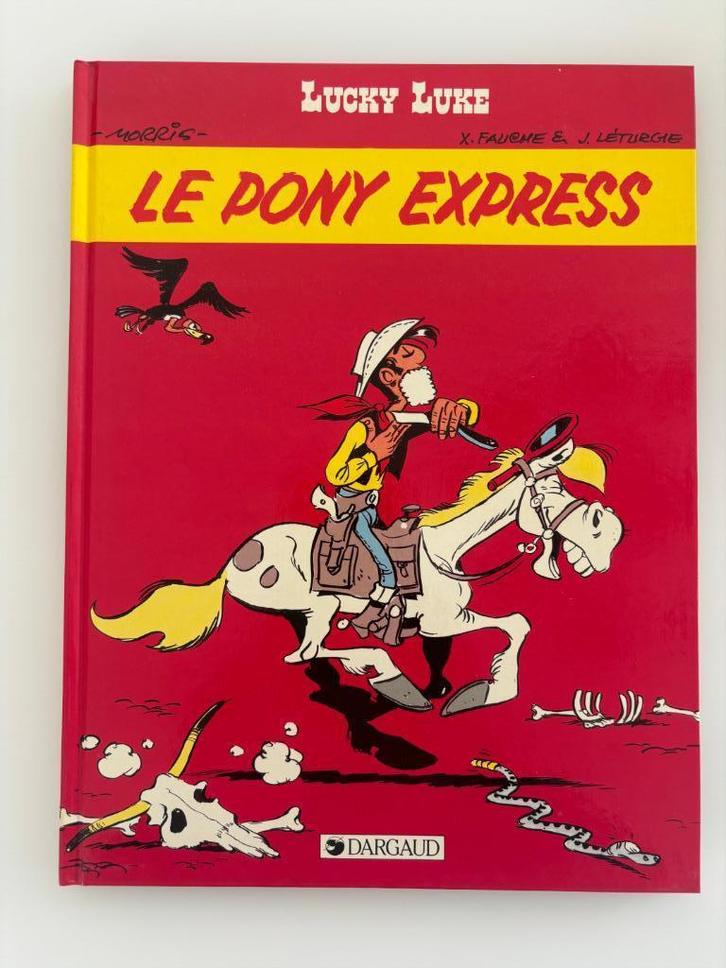 Lucky Luke 59 Le Pony Express 1988 EO, Boeken, Stripverhalen, Zo goed als nieuw, Eén stripboek, Ophalen of Verzenden