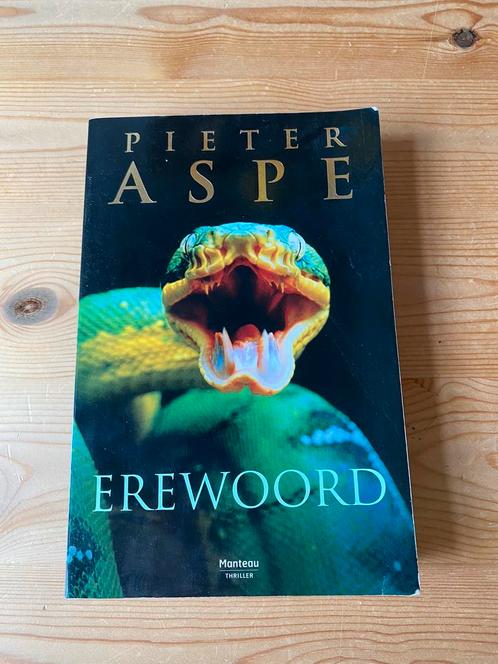 Pieter Aspe - Erewoord, Livres, Thrillers, Utilisé, Enlèvement