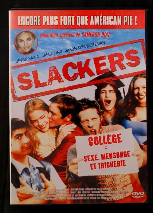 DVD du film Slackers - Cameron Diaz, CD & DVD, DVD | Comédie, Comme neuf, Enlèvement ou Envoi