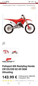 Restyle kit polysport cr 125 - 250cc, Motoren, Onderdelen | Honda
