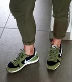 ZWARTE/LEGERGROENE SCHOENEN/SNEAKERS - NIKE – GOEDE STAAT!, Kleding | Dames, Nike, Ophalen of Verzenden, Sneakers, Gedragen