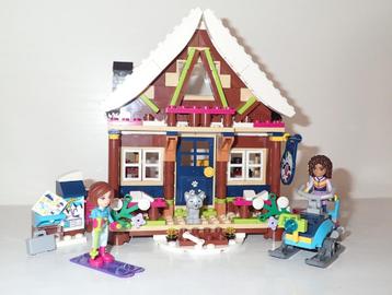 Lego snow resort skihut 41323