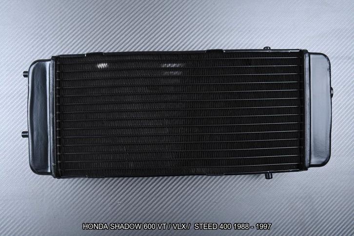 Radiator AVDB voor HONDA SHADOW 600 VT / VLX STEED 400 1988, Motoren, Accessoires | Overige, Nieuw, Ophalen of Verzenden