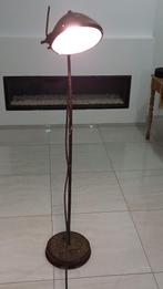 Robuuste antieke industriële vloerlamp, Ophalen, Gebruikt, Metaal, 100 tot 150 cm