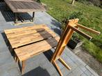IKEA houten bankjes, Tuin en Terras, Ophalen, Gebruikt