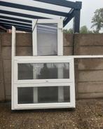 PVC raam & deur dubbel glas met slot, Doe-het-zelf en Bouw, Ophalen, Zo goed als nieuw