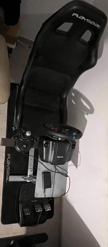 Logitech G29 met playseat beschikbaar voor biedingen