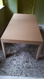 Tafel  voor eetkamer 1m x 2m (uitschuifbaar tot 3m)., Ophalen, 100 tot 150 cm, 200 cm of meer, Zo goed als nieuw