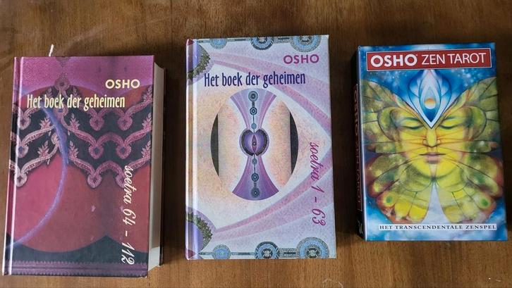 Osho set – 2 boeken + kaartenset, Boeken, Esoterie en Spiritualiteit, Gelezen, Ophalen of Verzenden
