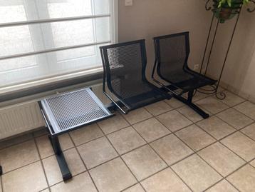 Wachtkamer stoelen set., Huis en Inrichting, Stoelen, Ophalen, Zo goed als nieuw