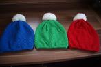 Muts met pompon = Nieuw, in 3 verschillende Kleuren €2/stuk, Ophalen of Verzenden, Nieuw, Muts