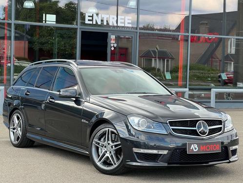 Mercedes-Benz C-Klasse 63 AMG Break 1ere Main Carnet complet, Autos, Mercedes-Benz, Entreprise, Achat, Classe C, Phares directionnels