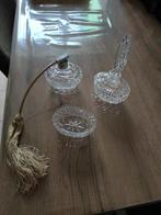 vintage kristallen parfumset, Antiek en Kunst, Ophalen of Verzenden