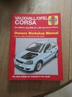 Manuel d'atelier Opel Corsa., Autos : Divers, Modes d'emploi & Notices d'utilisation, Enlèvement ou Envoi