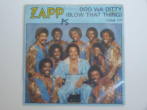 Zapp  Doo Wa Ditty  Blow That Thing  Come On, CD & DVD, Vinyles Singles, Utilisé, Single, R&B et Soul, 7 pouces, Enlèvement ou Envoi