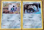 2 Pokémonkaarten: Aron en Lairon, Comme neuf, Enlèvement ou Envoi, Plusieurs cartes