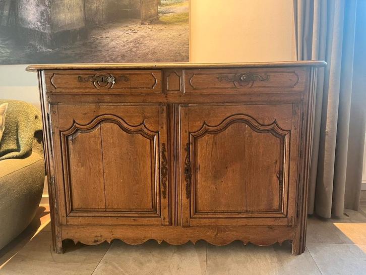 antieke dressoir, Huis en Inrichting, Kasten | Dressoirs, Gebruikt, 100 tot 150 cm, 50 tot 75 cm, Met lade(s), Met deur(en), Met plank(en)