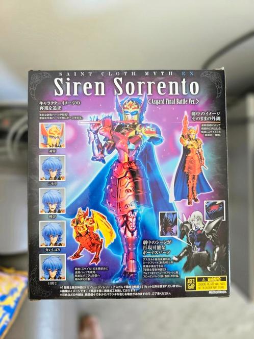 Saint Seiya Myth Cloth EX - Siren Sorento, Verzamelen, Beelden en Beeldjes, Nieuw, Ophalen