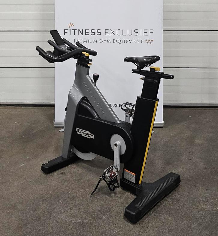 Technogym Spinningbike GroupCycle D92 Connect met Display, Sport en Fitness, Fitnessmaterialen, Gebruikt, Overige typen, Armen