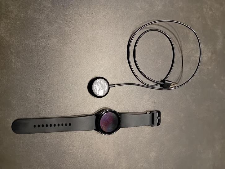 Samsung Galaxy Smartwatch4, Handtassen en Accessoires, Smartwatches, Zo goed als nieuw, Android, Zwart, Ophalen
