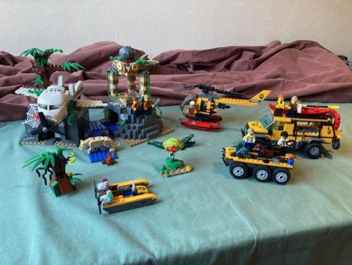 Lego 60161 City, Jungle Onderzoekslokatie, Kinderen en Baby's, Speelgoed | Duplo en Lego, Zo goed als nieuw, Lego, Complete set