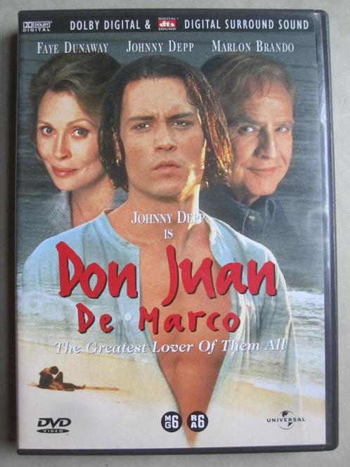 Don Juan De Marco (1994), Cd's en Dvd's, Dvd's | Drama, Zo goed als nieuw, Drama, Vanaf 6 jaar, Ophalen of Verzenden