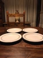 4 ontbijt borden Tienshan China porselein, Antiek en Kunst, Ophalen of Verzenden