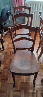 Chaises, Ophalen, Ancien, Gebruikt, Bruin