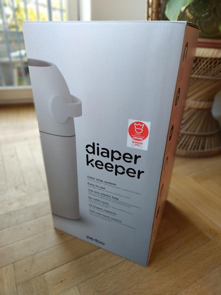 Bijna nieuw design luieremmer, Kinderen en Baby's, Badjes en Verzorging, Zo goed als nieuw, Luieremmer, Overige merken, Standaard