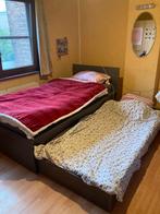 2 in 1 eenpersoonsbed, Huis en Inrichting, Slaapkamer | Complete slaapkamers, Zo goed als nieuw, Ophalen, Twijfelaar