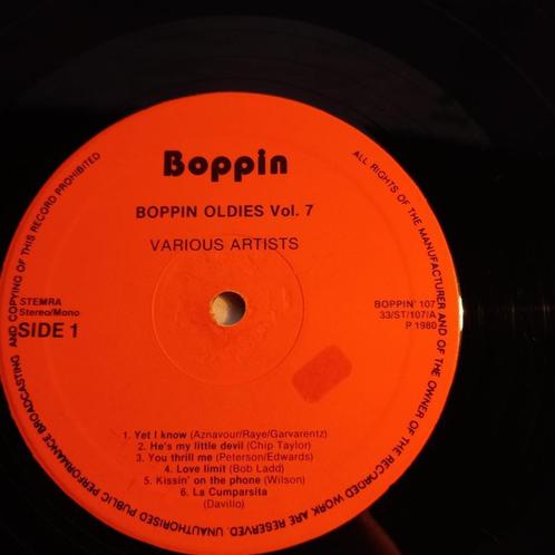 Popcorn lp - Boppin oldies 7, Cd's en Dvd's, Vinyl | R&B en Soul, Gebruikt, Soul of Nu Soul, 1960 tot 1980, 12 inch, Ophalen of Verzenden